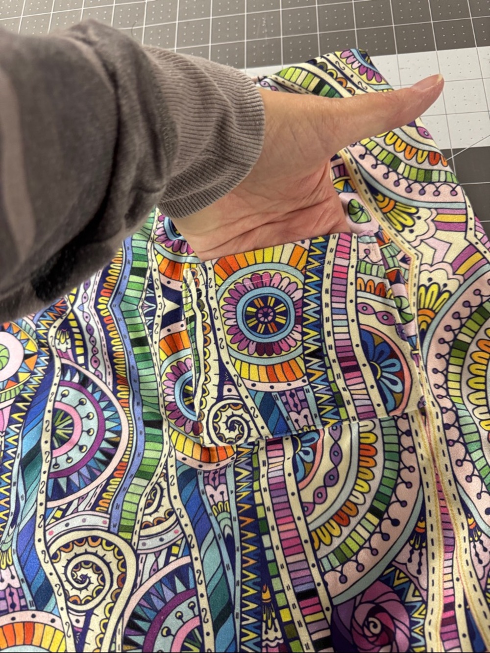 GUC B-Skinz Geometric Print Sport Skort - Picture 4 of 9
